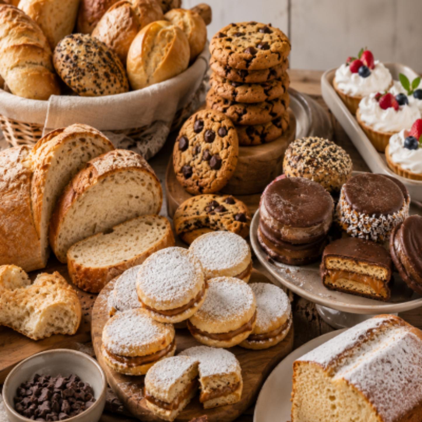 Mega Pack Sin TACC. Panadería, Pastas y Repostería